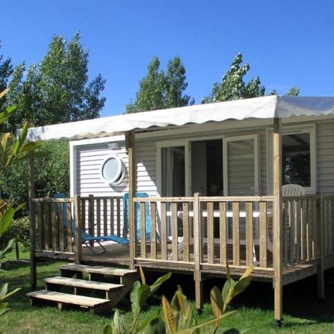 MOBILHOME 6 personnes - Espace confort 32m² - Clim - TV - TC