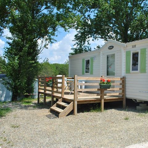 MOBILHOME 4 personnes - Loggia Classic 27m² - climatisation- TV - terrasse intégrée