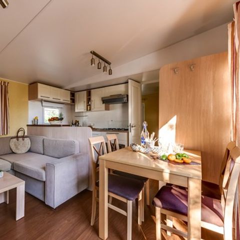 MOBILHOME 6 personnes - Classic | 3 Ch. | 6 Pers. | Terrasse simple | Clim.