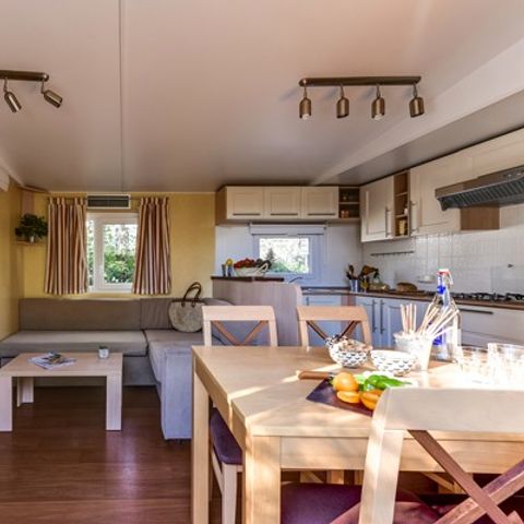 MOBILHOME 6 personnes - Classic | 3 Ch. | 6 Pers. | Terrasse simple | Clim.