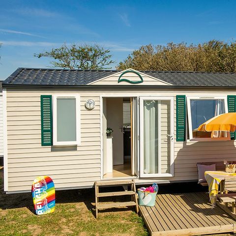 MOBILHOME 6 personnes - Classic | 3 Ch. | 6 Pers. | Terrasse simple | Clim.