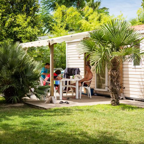 MOBILHOME 6 personnes - Classic XL | 3 Ch. | 6 Pers. | Terrasse simple | Clim.