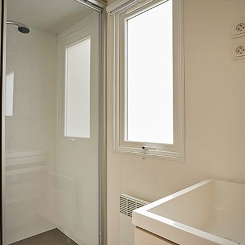 MOBILHOME 4 personnes - Comfort XL | 2 Ch. | 4 Pers. | Terrasse Surélevée | Clim.