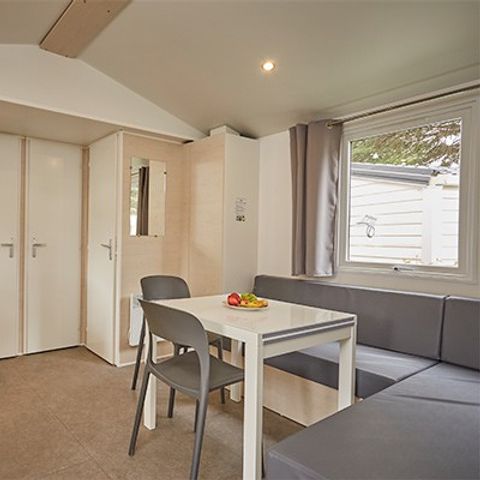 MOBILHOME 6 personnes - Comfort | 3 Ch. | 6 Pers. | Terrasse surélevée | Clim. | TV