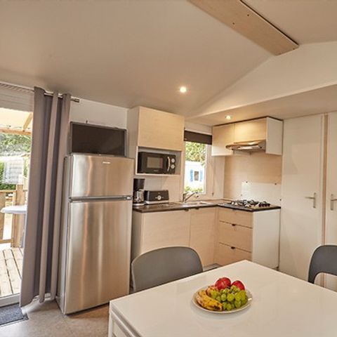 MOBILHOME 4 personnes - Comfort XL | 2 Ch. | 4 Pers. | Terrasse surélevée | Clim.