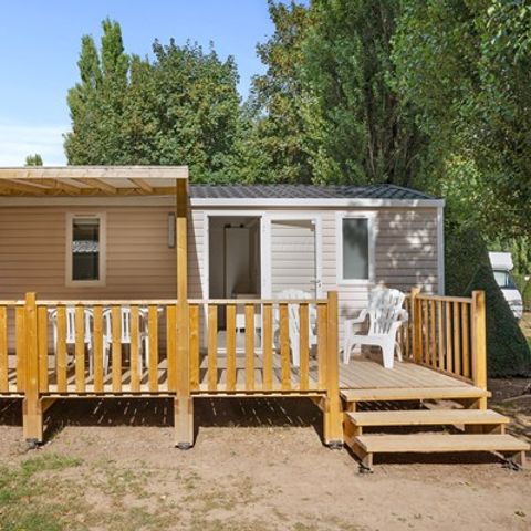 MOBILHOME 4 personnes - Mobil-home | Classic | 2 Ch. | 4 Pers. | Terrasse surélevée | TV
