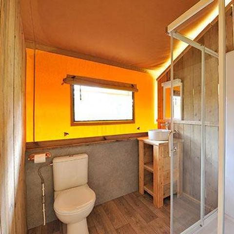 BUNGALOW 5 personnes - Tente Safari Lodge | 2 Ch. | 4/5 Pers. | Terrasse simple