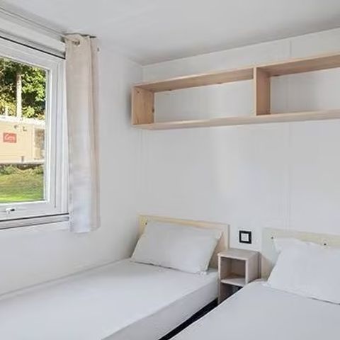 MOBILHOME 4 personnes - Comfort | 2 Ch. | 4 Pers. | Terrasse simple | Clim.
