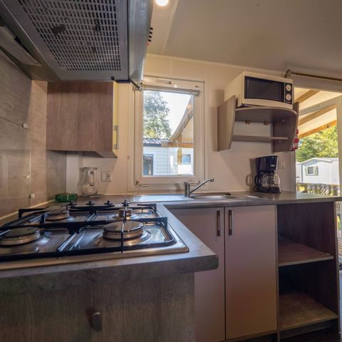 MOBILHOME 6 personnes - Comfort | 3 Ch. | 6 Pers. | Terrasse Lounge | Clim.