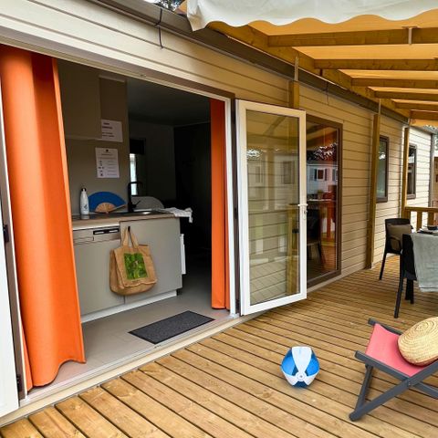 MOBILHOME 4 personnes - Mobil-home Select TV LV Clim Plancha - 2 chambres - 4 pers.