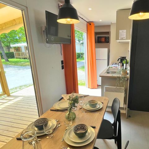 MOBILHOME 4 personnes - Mobil-home Select TV LV Clim Plancha - 2 chambres - 4 pers.