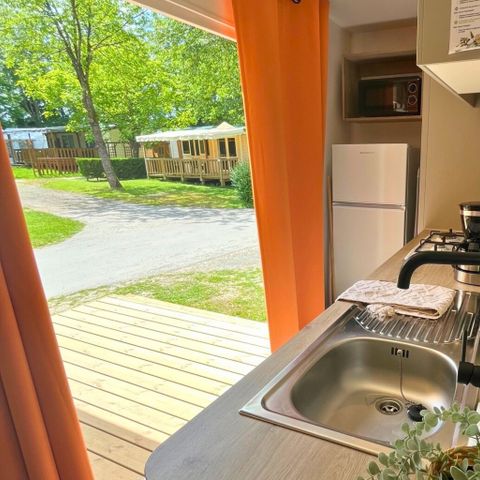 MOBILHOME 6 personnes - Mobil-home Select TV LV Clim Plancha - 3 chambres - 6 pers.