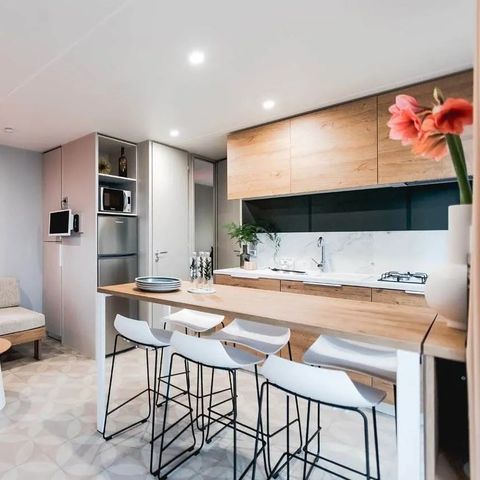 MOBILHOME 6 personnes - STAR*** avec climatiseur 3 Chambres 6 pers.