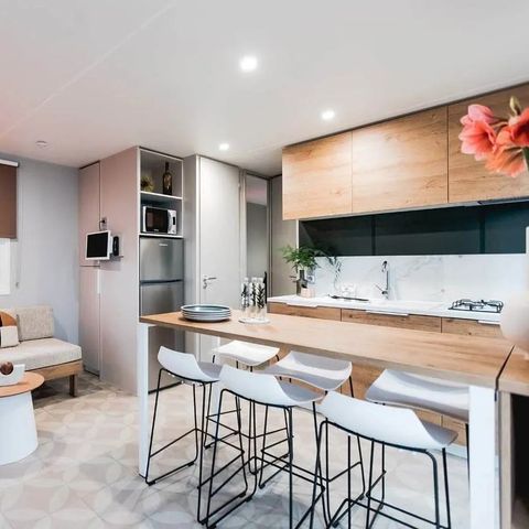 MOBILHOME 6 personnes - STAR*** avec climatiseur 3 Chambres 6 pers.