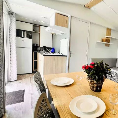 MOBILHOME 6 personnes - Mobil-Home Privilège Noya 4 Pièces 6 Personnes + TV