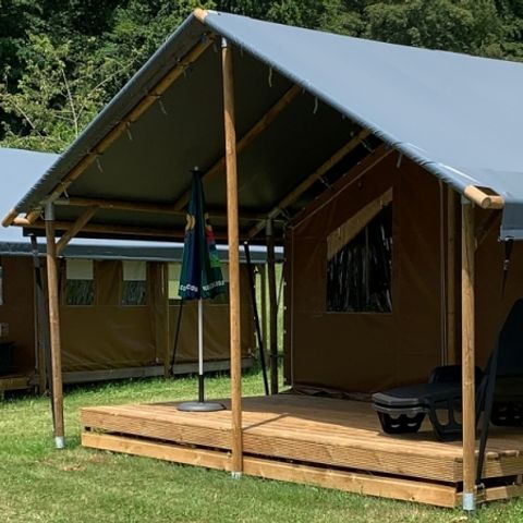TENTE TOILE ET BOIS 6 personnes - Lodgetent, type SL+