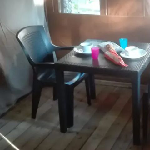 TENTE TOILE ET BOIS 6 personnes - Lodgetent type SL+
