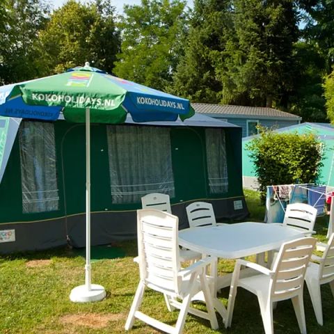 BUNGALOW TOILÉ 6 personnes - Tente bungalow type BT