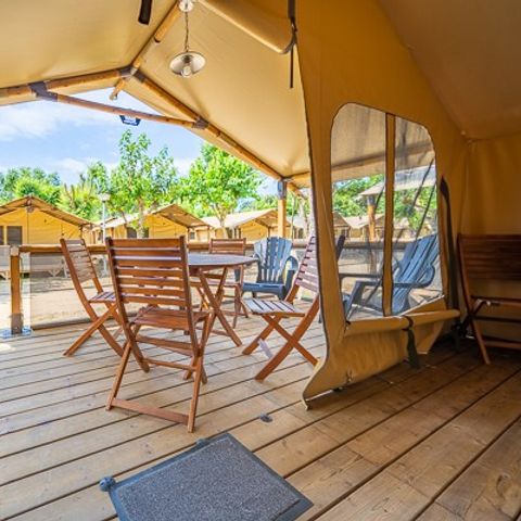 MOBILHOME 5 personnes - Tente Super Lodge | 2 Ch. | 4/5 Pers. | Sans SDB