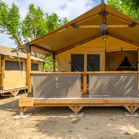 MOBILHOME 5 personnes - Tente Super Lodge | 2 Ch. | 4/5 Pers. | Sans SDB