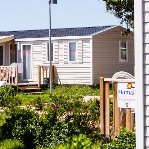 MOBILHOME 5 personnes - Comfort XL | 3 Ch. | 5 Pers. | Terrasse Lounge | Clim. | TV