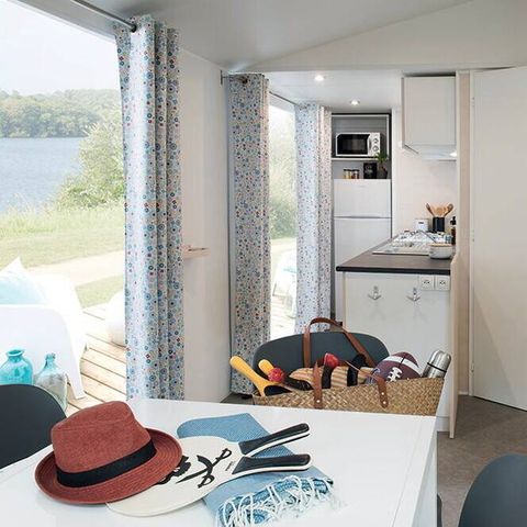 MOBILHOME 6 personnes - Mobil-home | Comfort | 3 Ch. | 6 Pers. | Terrasse Lounge | Clim. | TV