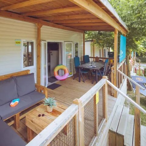 MOBILHOME 5 personnes - Premium 2 bedrooms 2bathrooms Lounge
