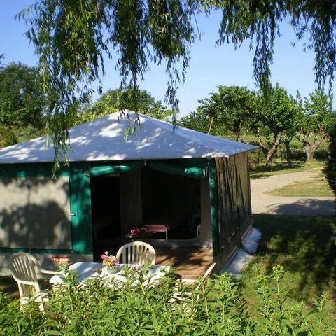 BUNGALOW TOILÉ 4 personnes - Caraibe, sans sanitaires