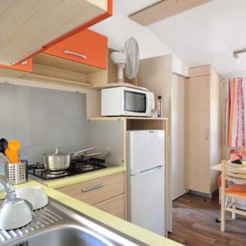 MOBILHOME 4 personnes - Comfort | 2 Ch. | 4 Pers. | Terrasse surélevée | Clim.