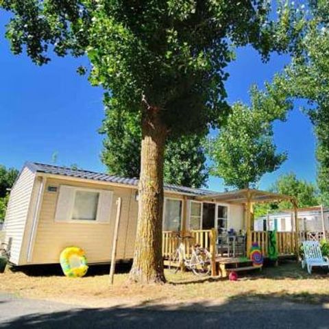 MOBILHOME 6 personnes - Comfort XL | 3 Ch. | 6 Pers. | Terrasse surélevée | Clim.