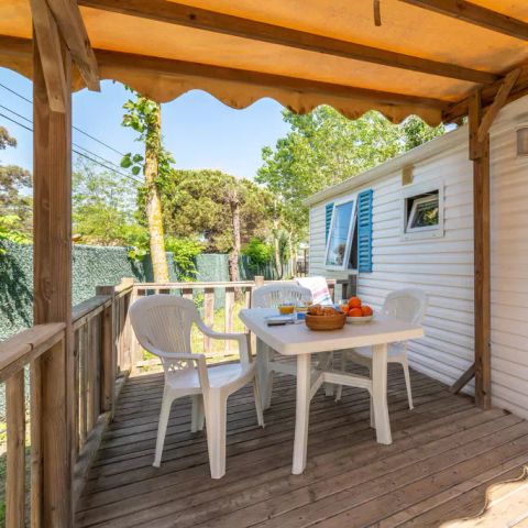 MOBILHOME 4 personnes - Classic | 2 Ch. | 4 Pers. | Terrasse surélevée | Clim.