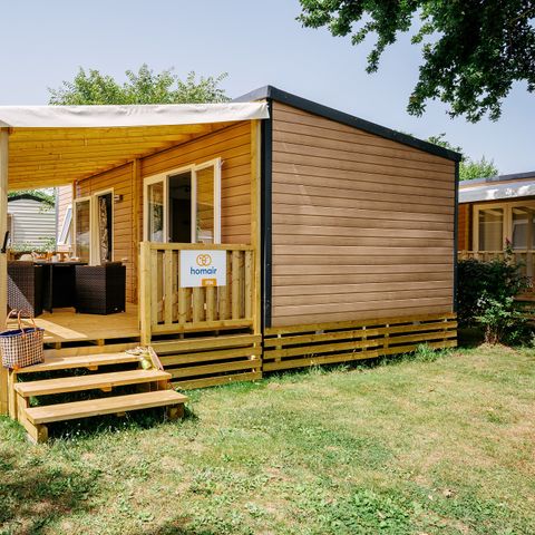 MOBILHOME 6 personnes - Premium | 2 Ch. | 4/6 Pers. | Terrasse Lounge | Clim.