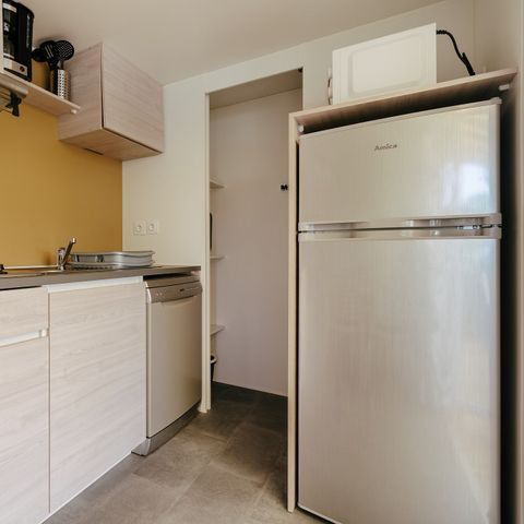 MOBILHOME 6 personnes - Premium | 2 Ch. | 4/6 Pers. | Terrasse Lounge | Clim.