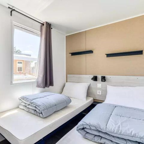MOBILHOME 4 personnes - Mobil-home | Premium | 2 Ch. | 4 Pers. | Terrasse Lounge | 1 SDB | Clim.