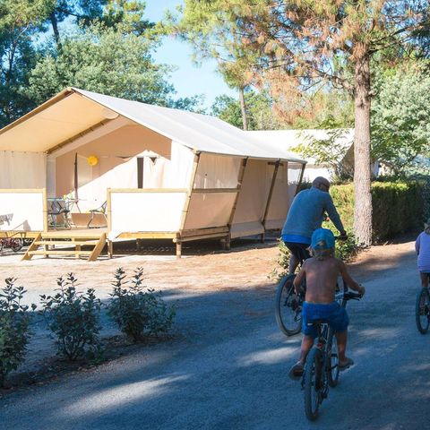 Tente en toile et en bois 4 personnes - Lodge Maasaï 4 pers.