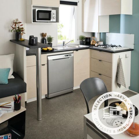 MOBILHOME 8 personnes - 5 pièces 8 personnes + TV