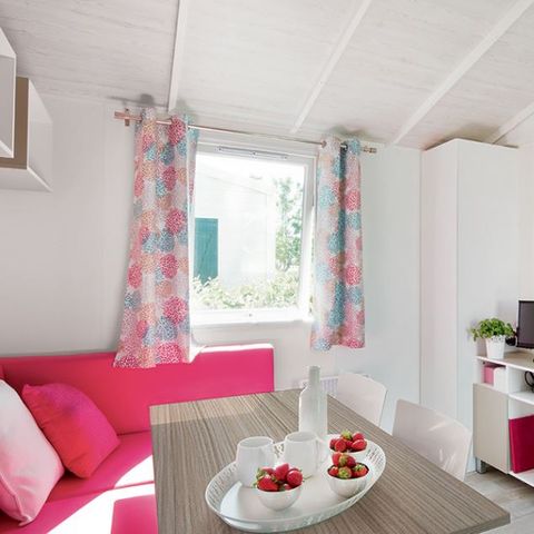 MOBILHOME 4 personnes - Confort + TV 2 chambre 26M2