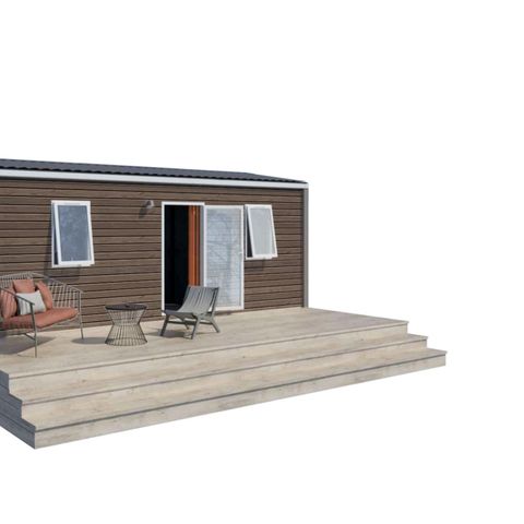 MOBILHOME 4 personnes - EDEN TV 2 chambres 26M2