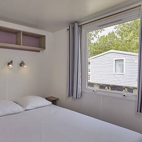MOBILHOME 6 personnes - Comfort | 2 Ch. | 4/6 Pers. | Terrasse surélevée | Clim.
