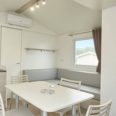 MOBILHOME 6 personnes - Comfort | 3 Ch. | 6 Pers. | Terrasse surélevée | Clim.