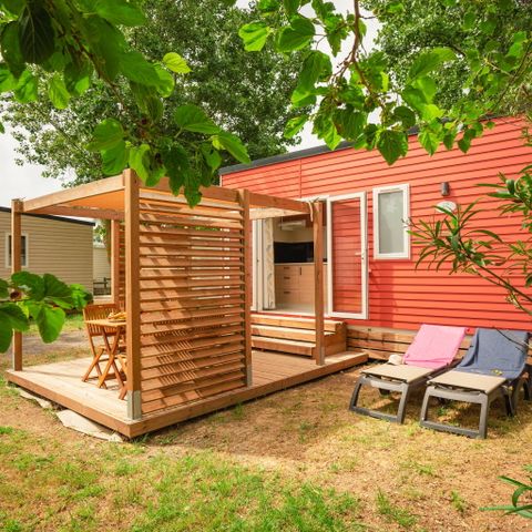 MOBILHOME 4 personnes - Mobil-home | Comfort | 2 Ch. | 4 Pers. | Terrasse simple | Clim. | TV