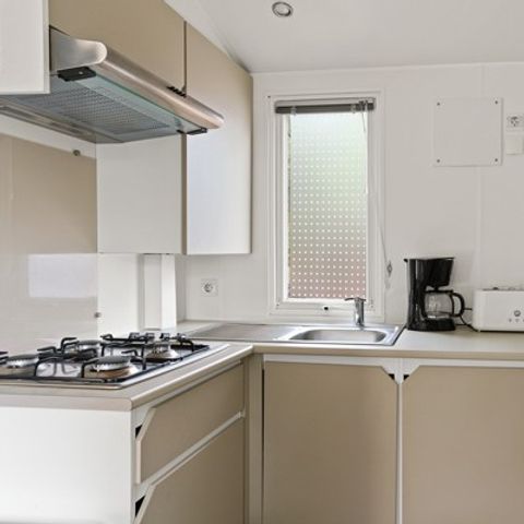 MOBILHOME 4 personnes - Comfort XL | 2 Ch. | 4 Pers. | Terrasse surélevée | Clim.