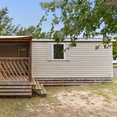 MOBILHOME 4 personnes - Comfort XL | 2 Ch. | 4 Pers. | Terrasse surélevée | Clim.