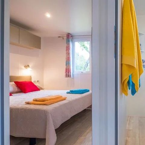 MOBILHOME 6 personnes - Comfort XL | 2 Ch. | 4/6 Pers. | Terrasse surélevée | Clim.