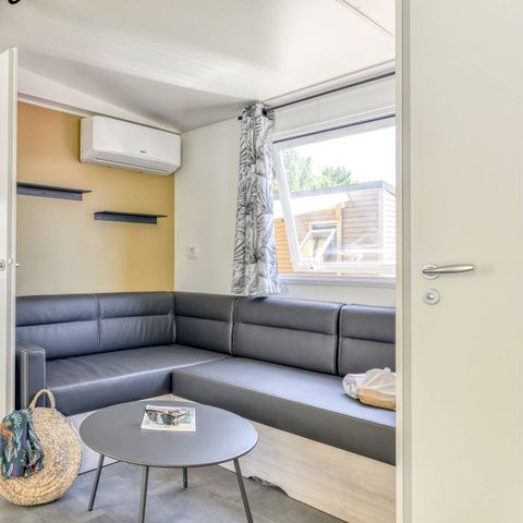 MOBILHOME 4 personnes - Mobil-home | Premium | 2 Ch. | 4 Pers. | Terrasse surélevée | Clim. | TV