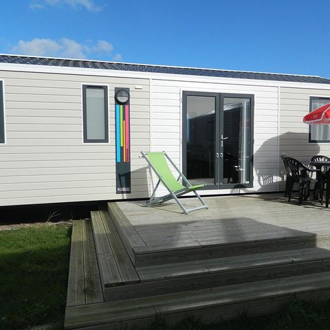 MOBILHOME 8 personnes - Mobil home Confort 36m² (4 chambres) + Terrasse 8 pers