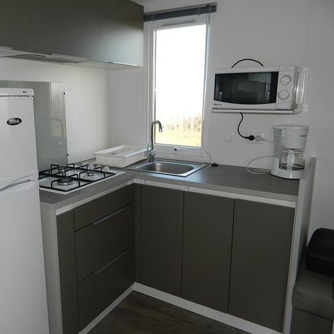MOBILHOME 8 personnes - Mobil home Confort 36m² (4 chambres) + Terrasse 8 pers