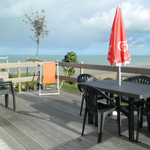 MOBILHOME 6 personnes - Mobil home Premium 38m² (2 chambres) + Terrasse - vue mer 4/6 pers