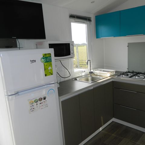 MOBILHOME 6 personnes - Mobil home Confort 28 à 31m² (3 chambres) + Terrasse 6/8 pers