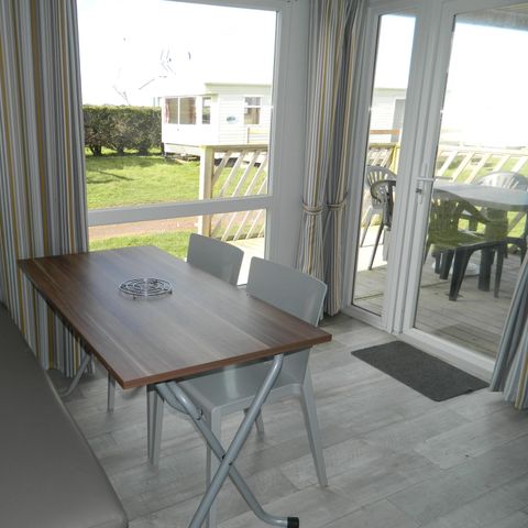 MOBILHOME 8 personnes - Mobil home Confort 28 à 35m² (3 chambres) + Terrasse avec vue mer 6/8 pers